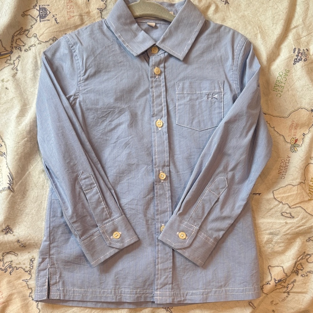 Classic Kids Light Blue Button-Down Shirt